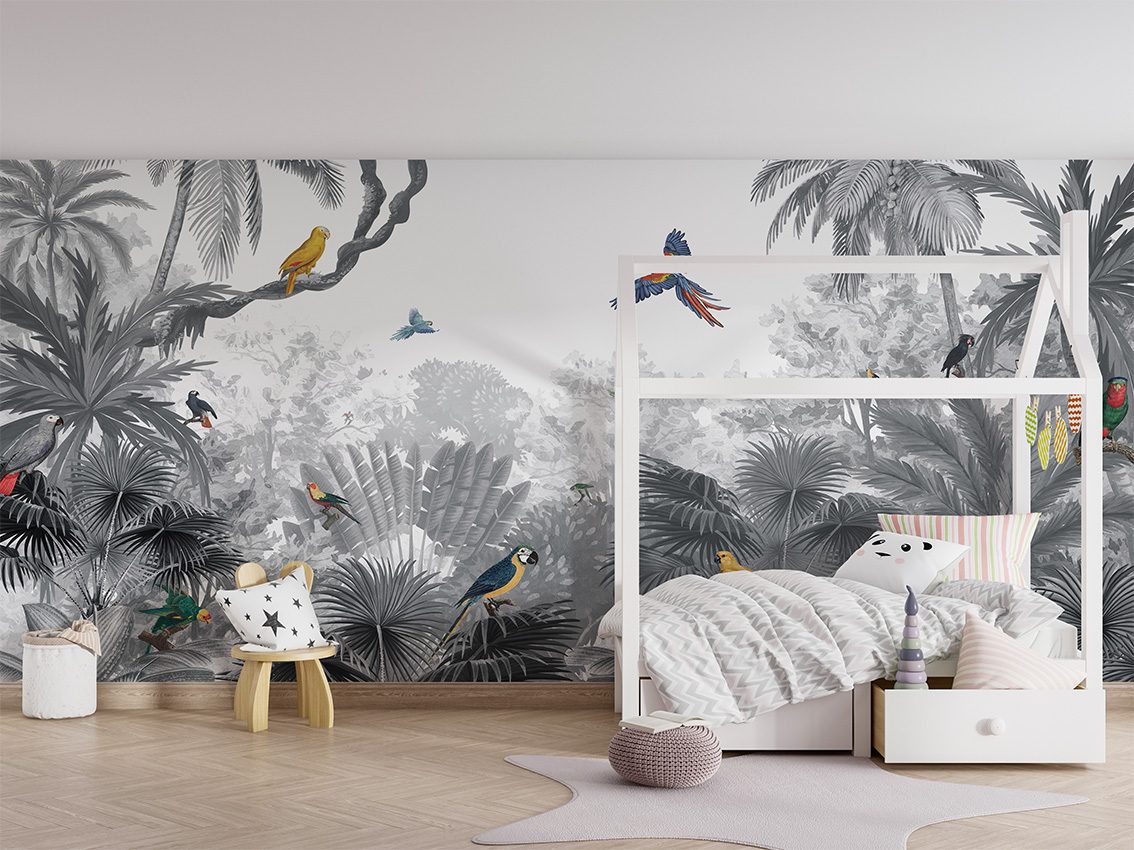 Canopy Jungle - Black and White, Kikki Belle 3