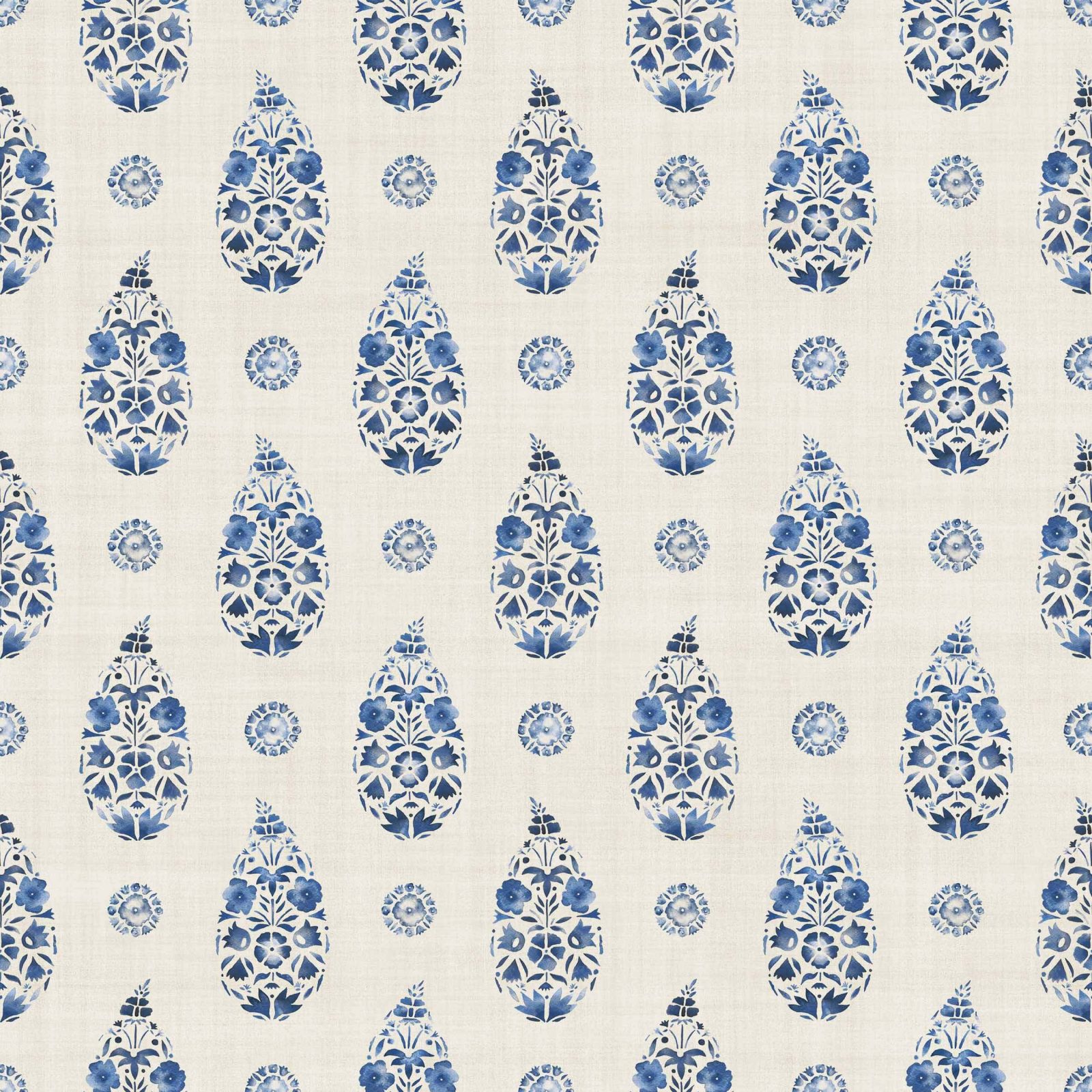 Paisley, Blue, Coordonne, 5mp / rola