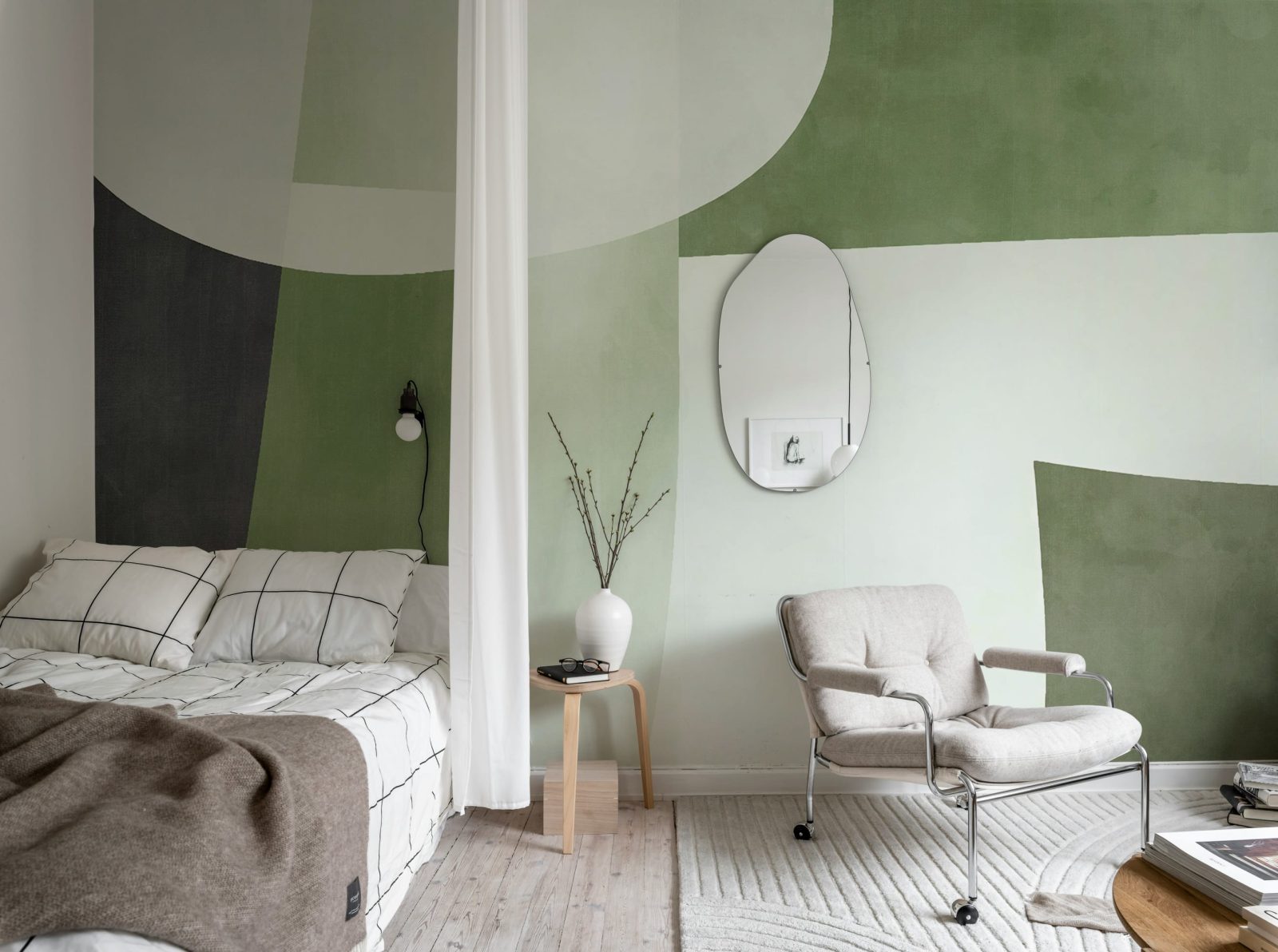 Soft Contours, Green, Rebel Walls 3