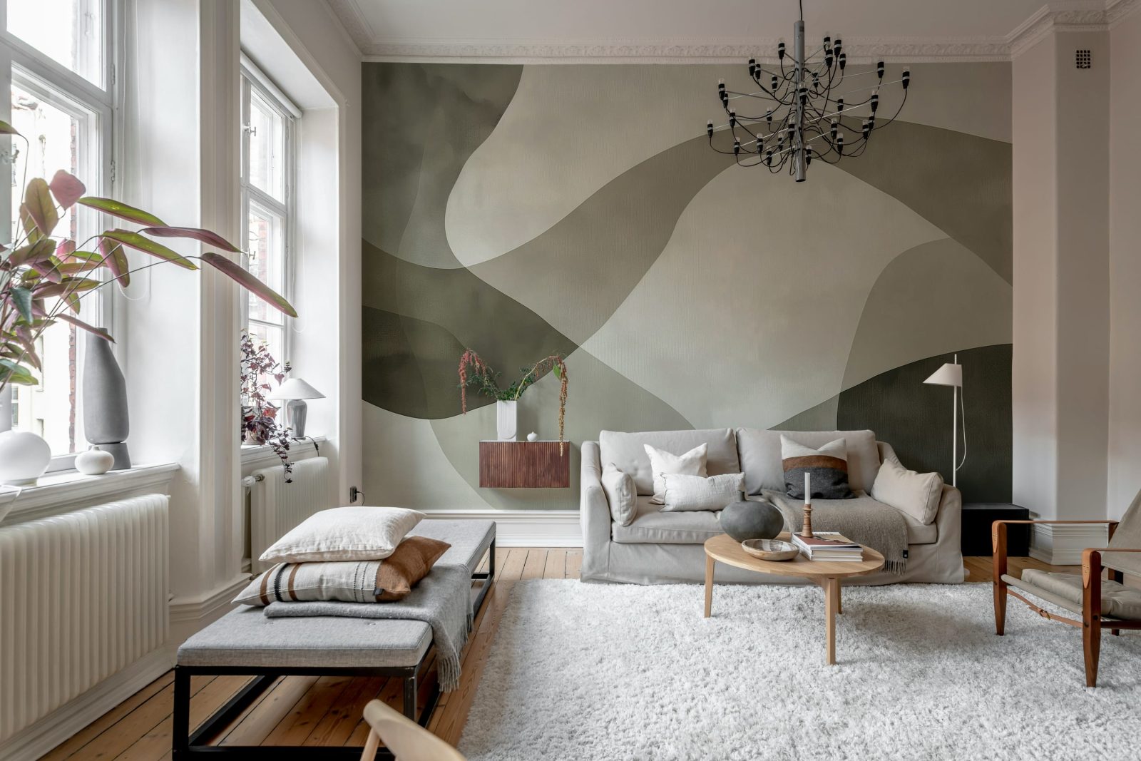 Artistic Waves, Gray, Rebel Walls 3