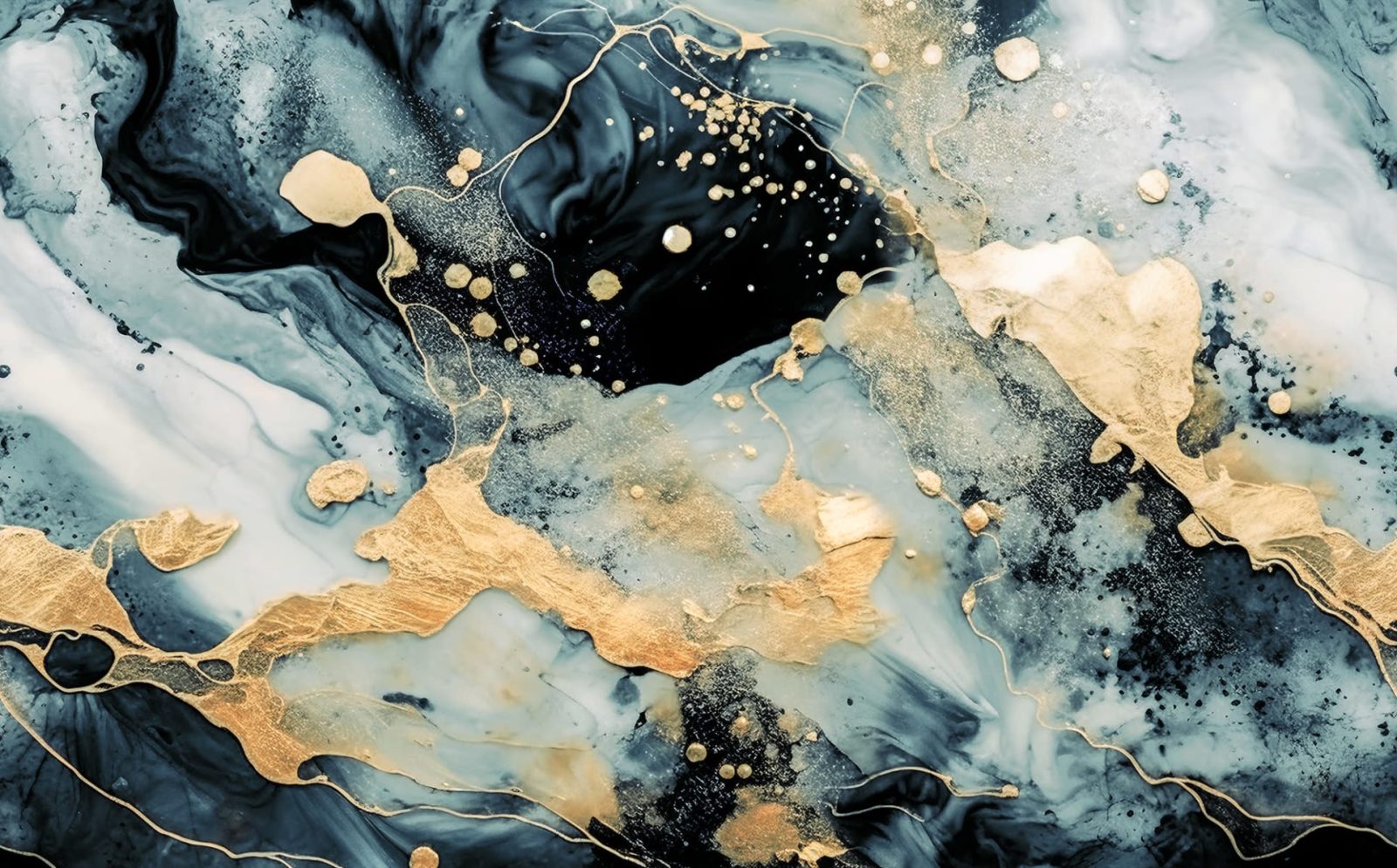 Marble Stream, Blue, Rebel Walls
