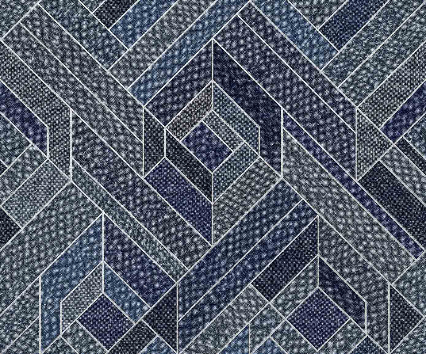 Hexagonal, Ultramarine, Coordonne, 5mp / rola