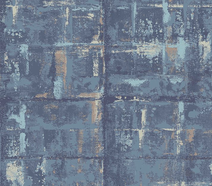 Patina, Lagoon Blue Luxury Textured, 1838 Wallcoverings, 5.3mp / rola