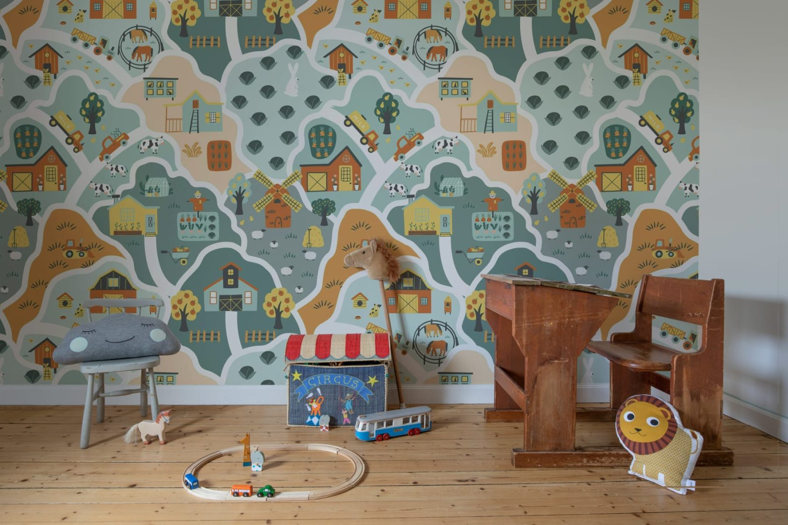 Happy Landscape, Multi, Rebel Walls 3