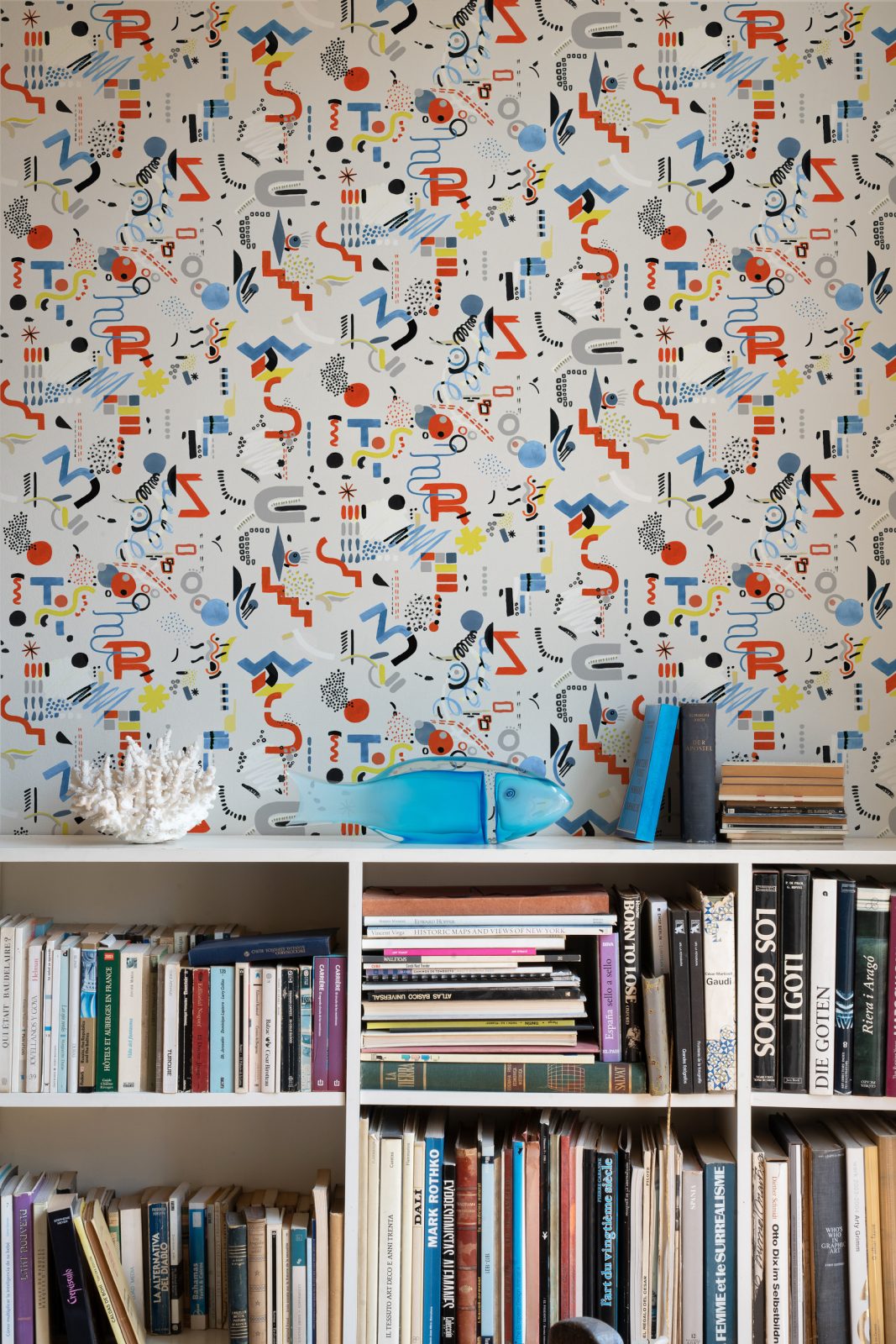 Funny Shapes, White, TresTintas 5mp / rola 2