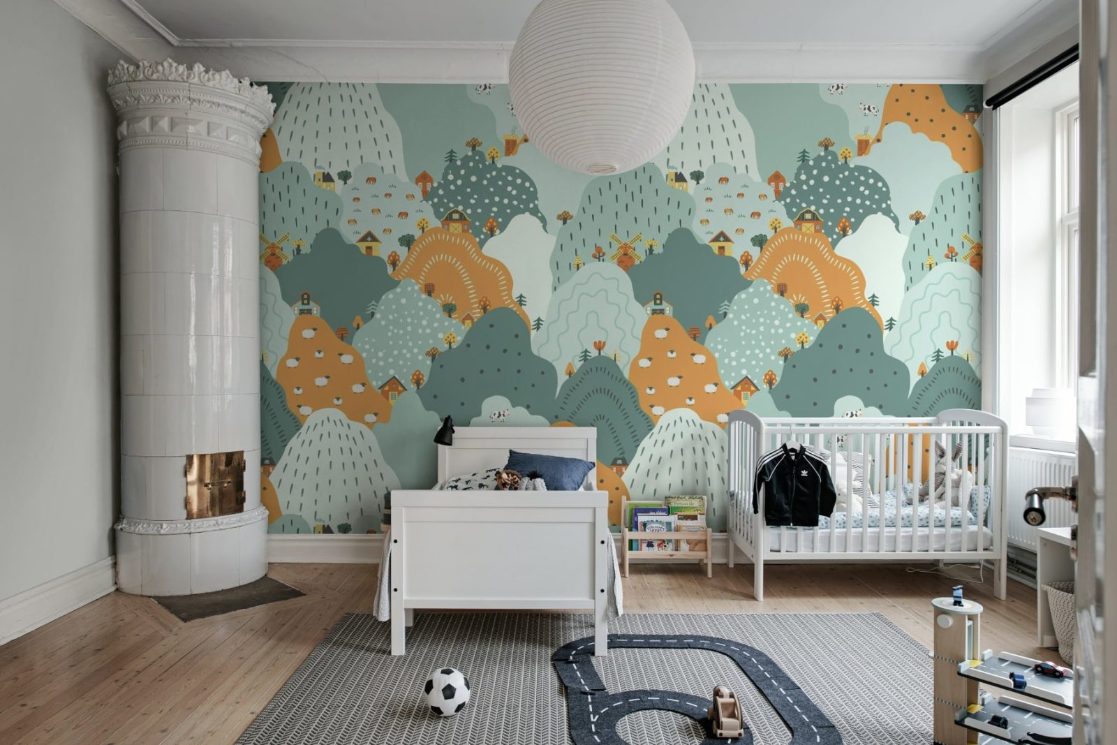 Happy Hillside, Multi, Rebel Walls 3