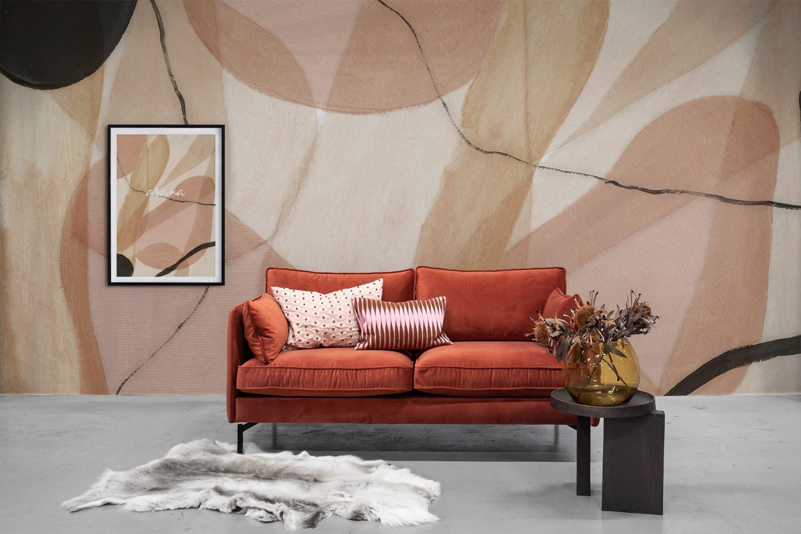 Asana, Dusty Pink, Rebel Walls 2