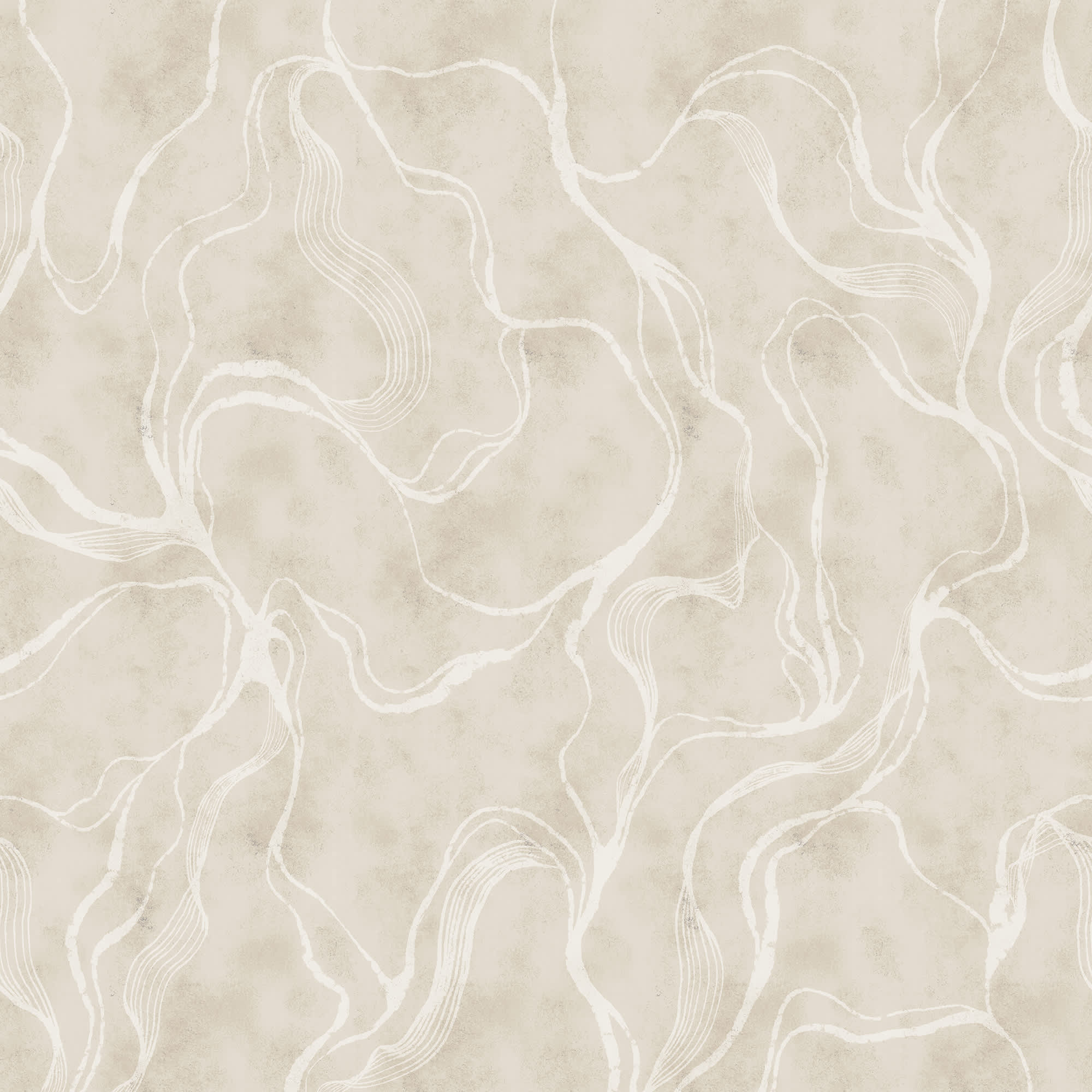 Soft Curve, Beige, Rebel Walls