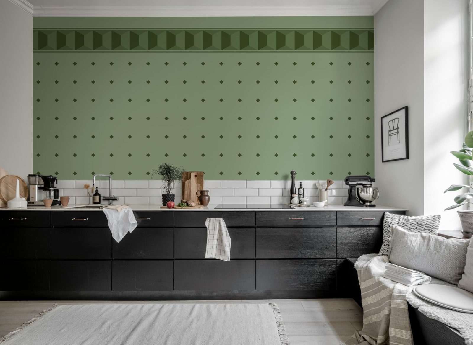 Gentle Manor, Green, Rebel Walls 3