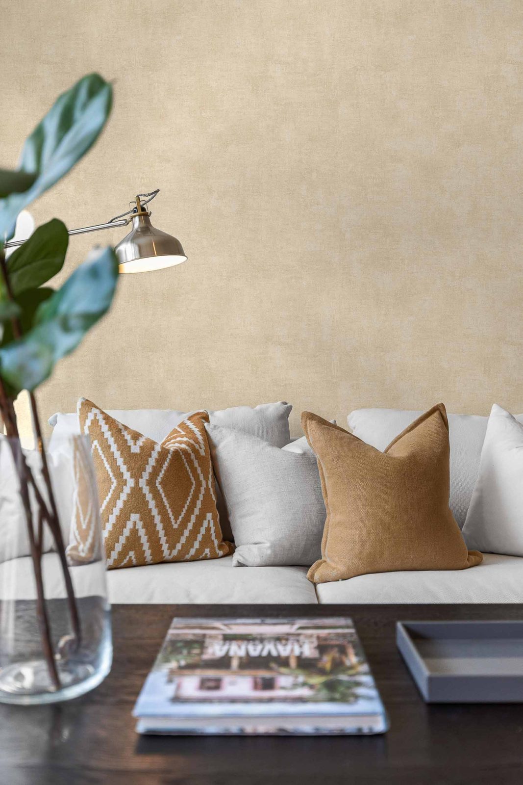 Raphia Single, Ocre II, Palette, Coordonne 5.3mp / rola 3