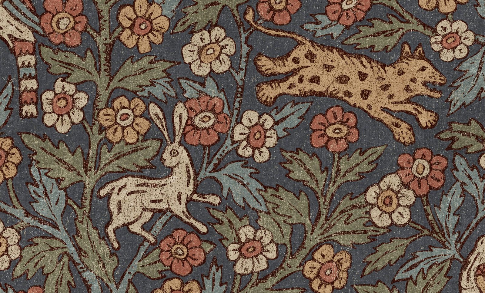Eden Mural, Classic Blue, Sandberg