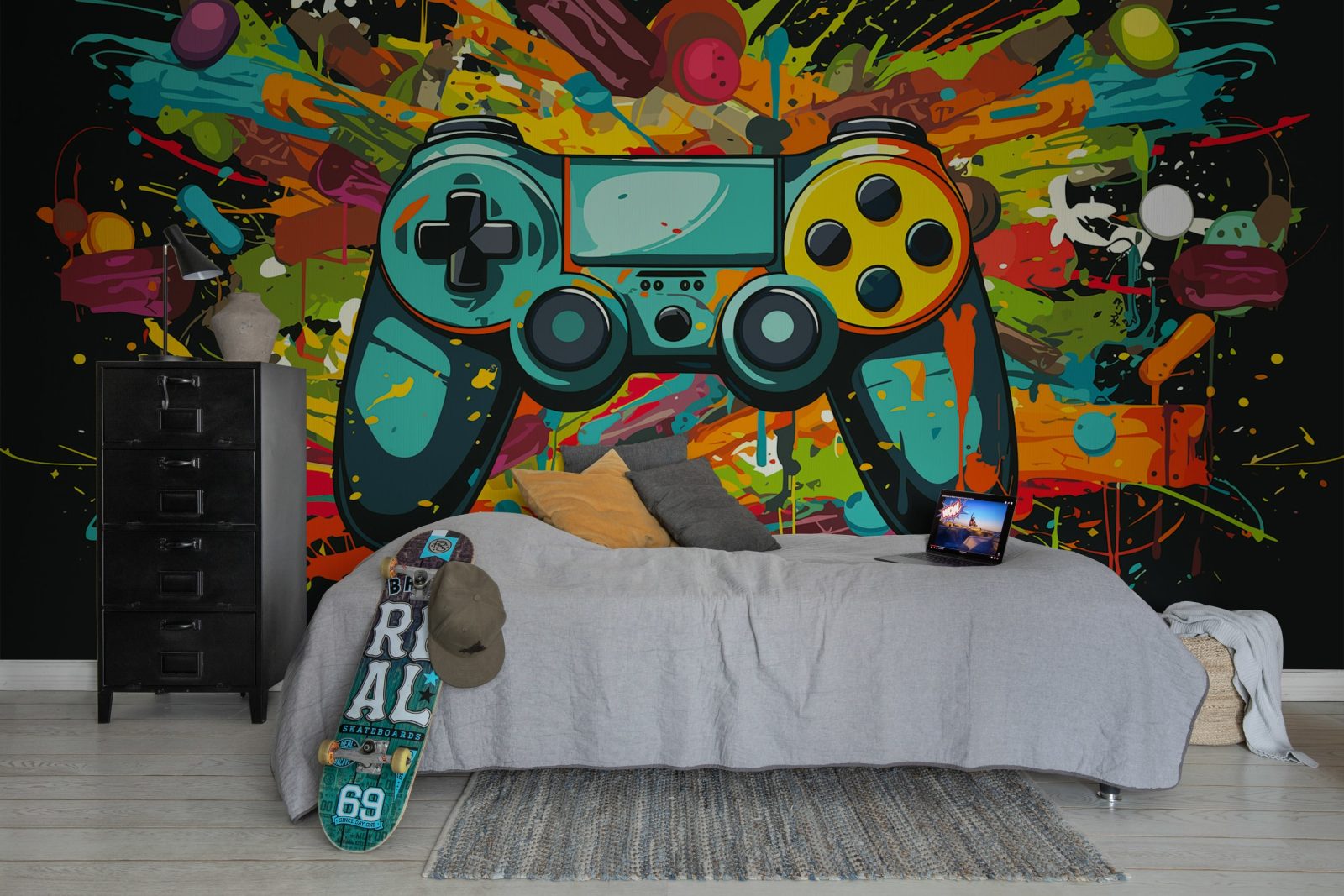 Player Two, Night, Rebel Walls 3