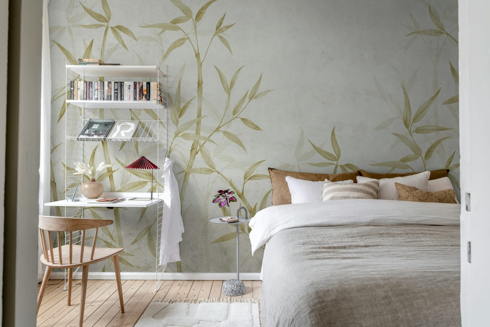 Bamboo Horizon, Yellow, Rebel Walls 3