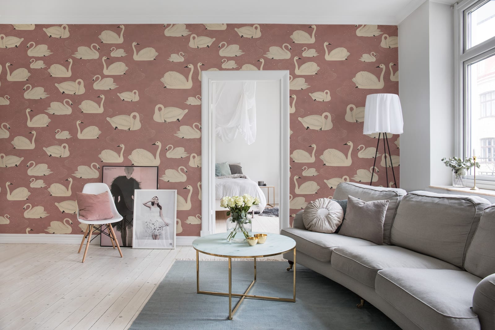 Cygne, Rose, Rebel Walls 3