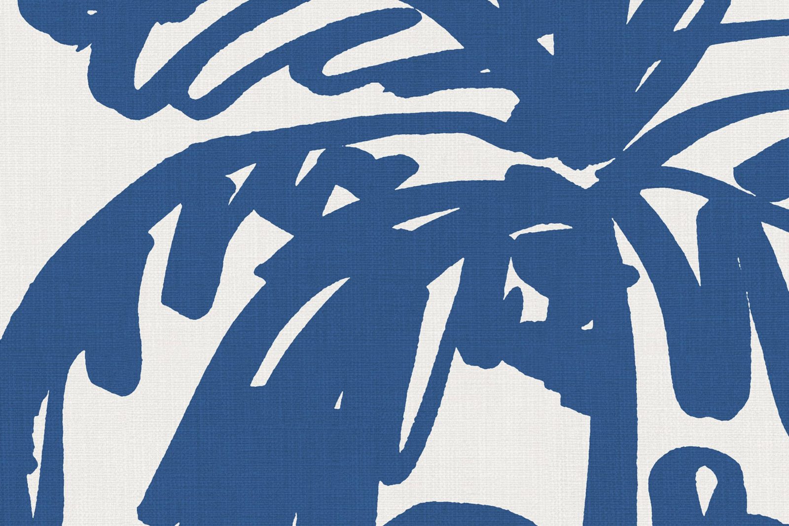 Palm Oasis, Blue, Rebel Walls 4