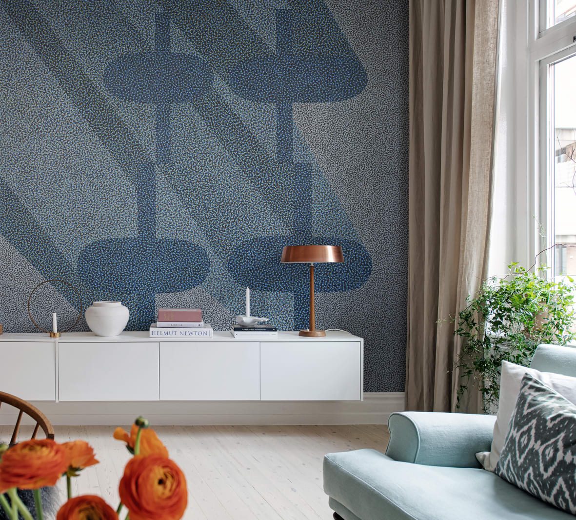 Birdseye, Blue, Rebel Walls 2