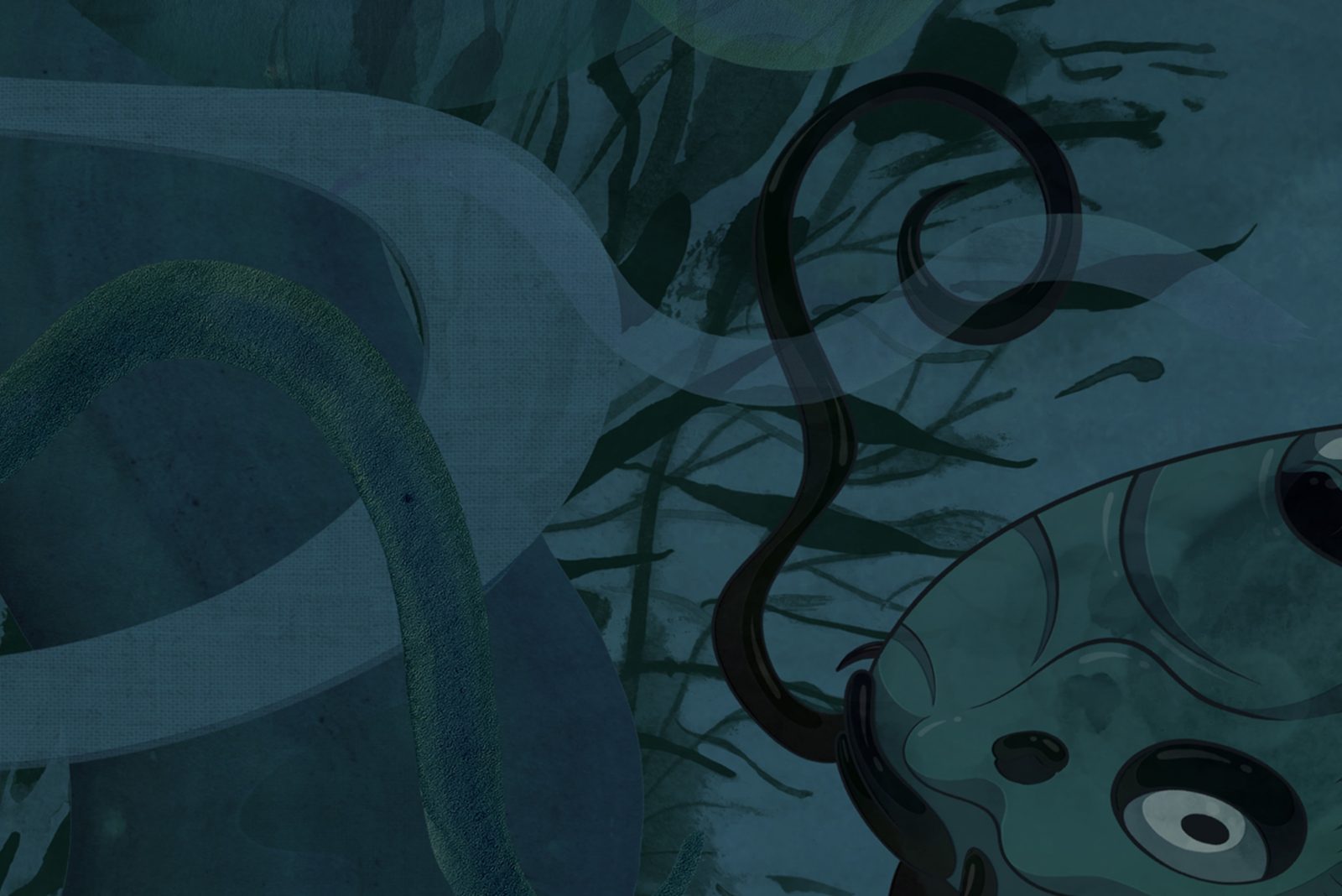 Atlantis Fish, Dark, Rebel Walls 4