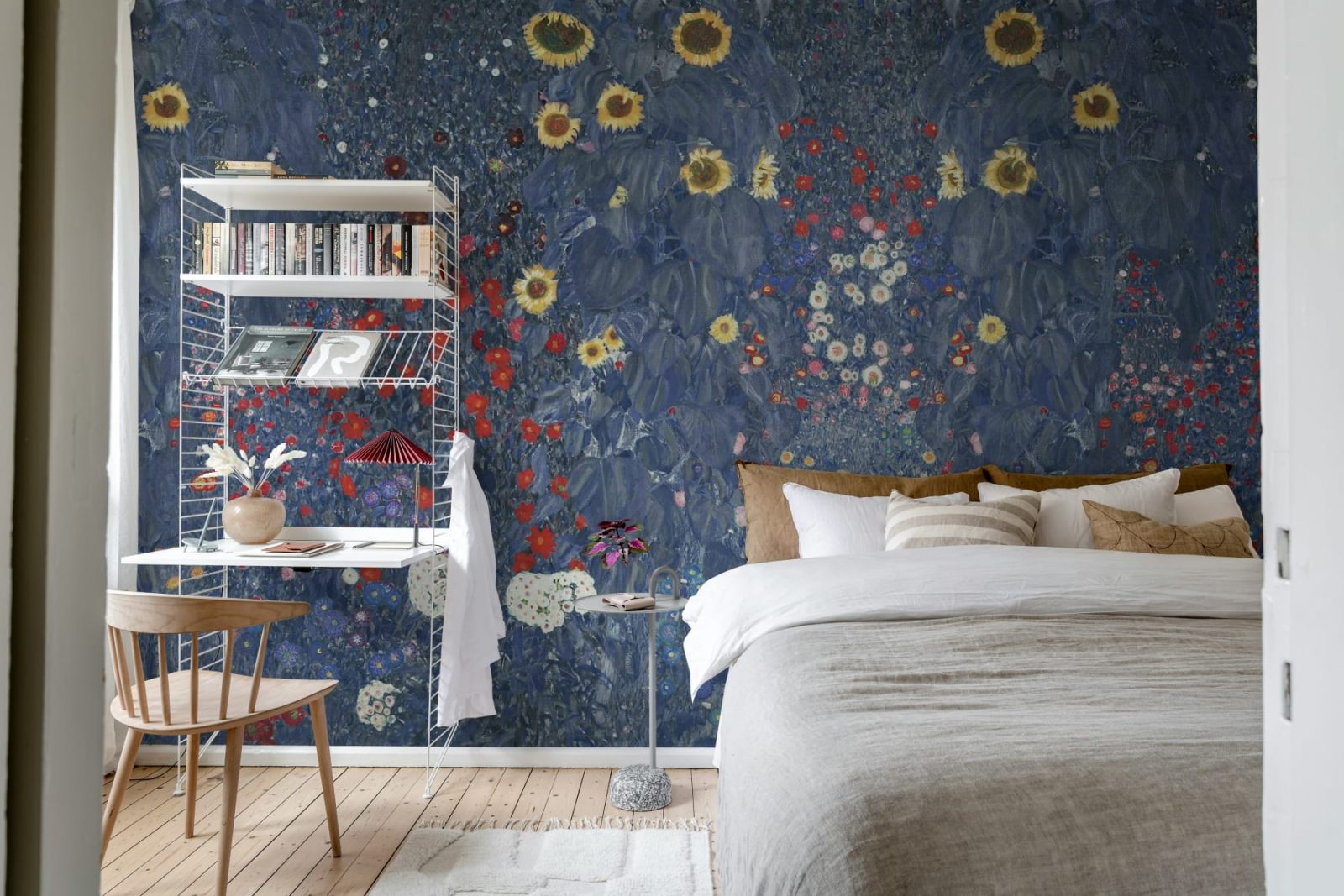 Farm Garden, Blue, Rebel Walls 2
