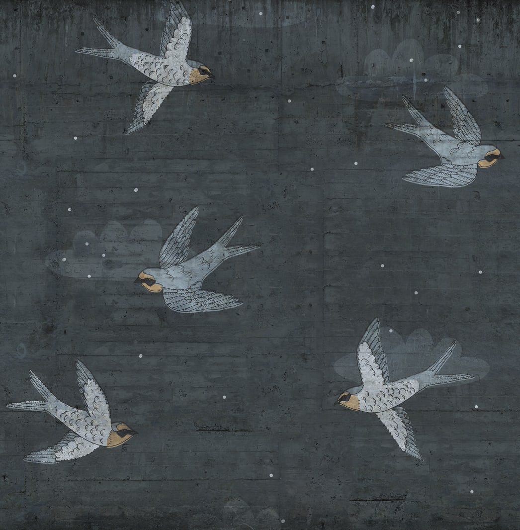 Concrete Art, Night Swallow, Rebel Walls