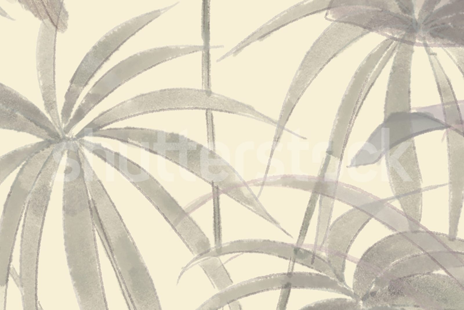 Playful Palms, Yellow, Rebel Walls 4