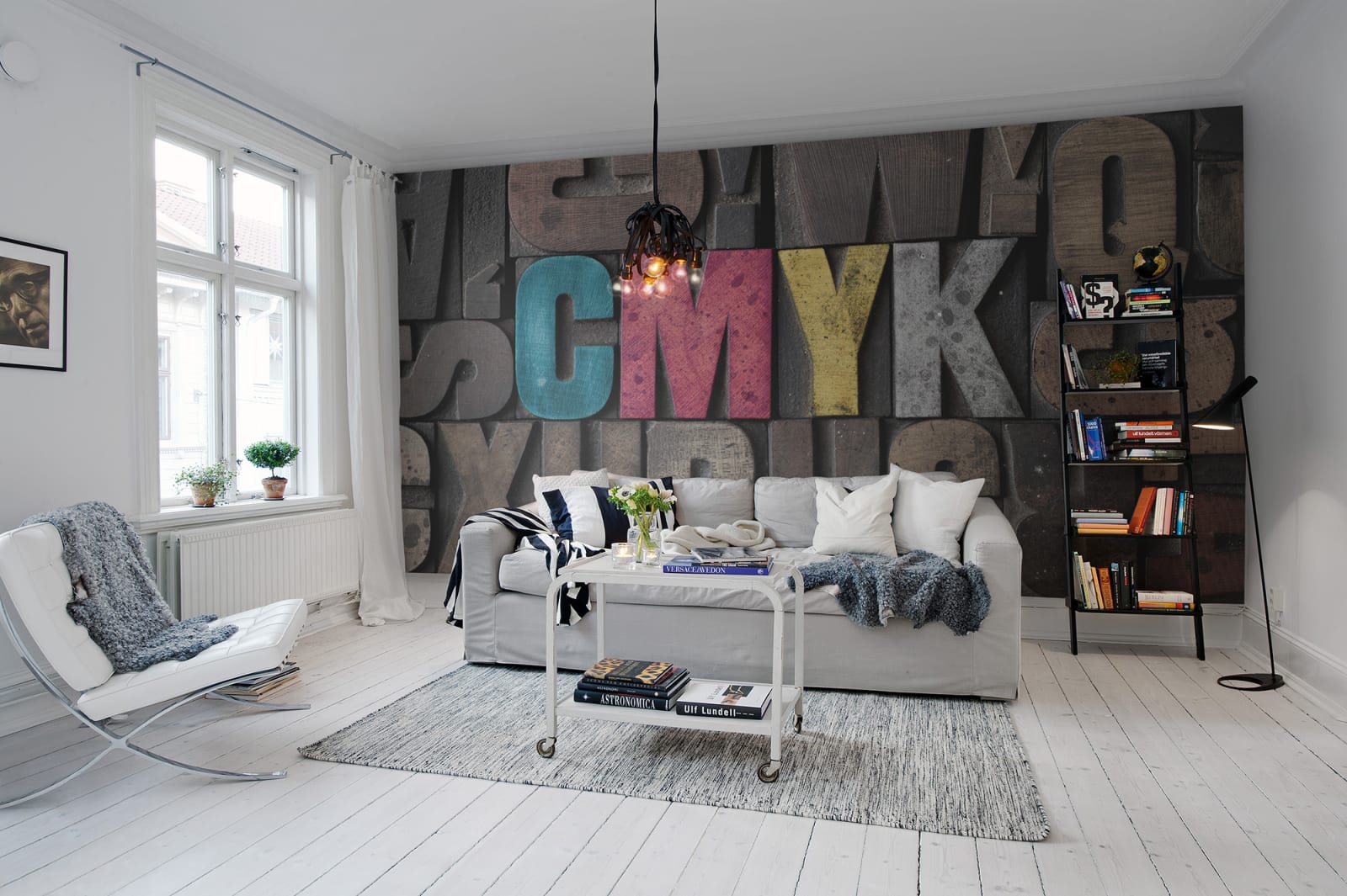 Woodcut, CMYK, Rebel Walls 3