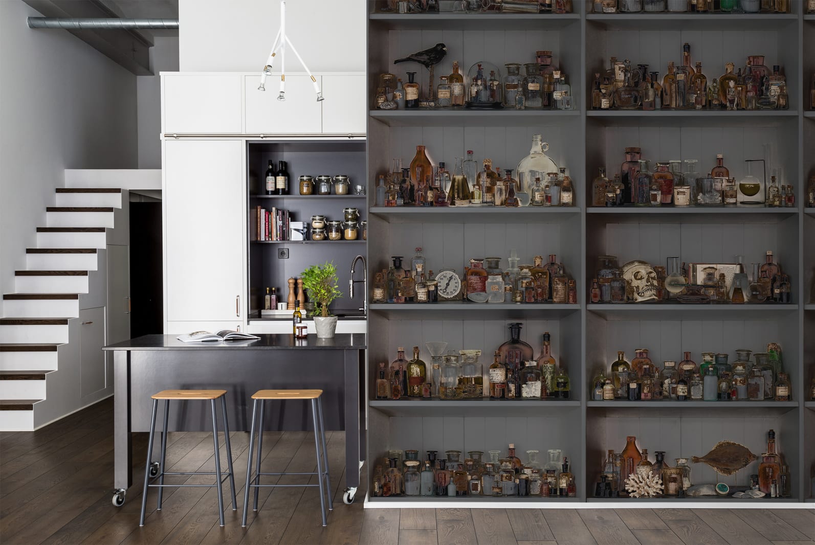 3D Cabinet of Curios, Night, Rebel Walls 3