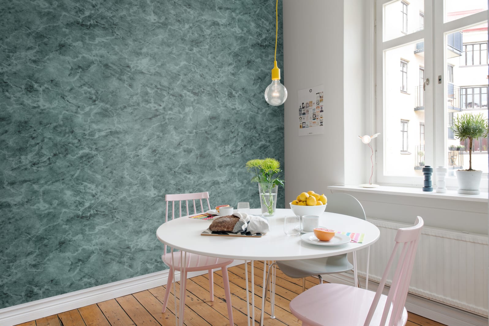 Marble, Green, Rebel Walls 3