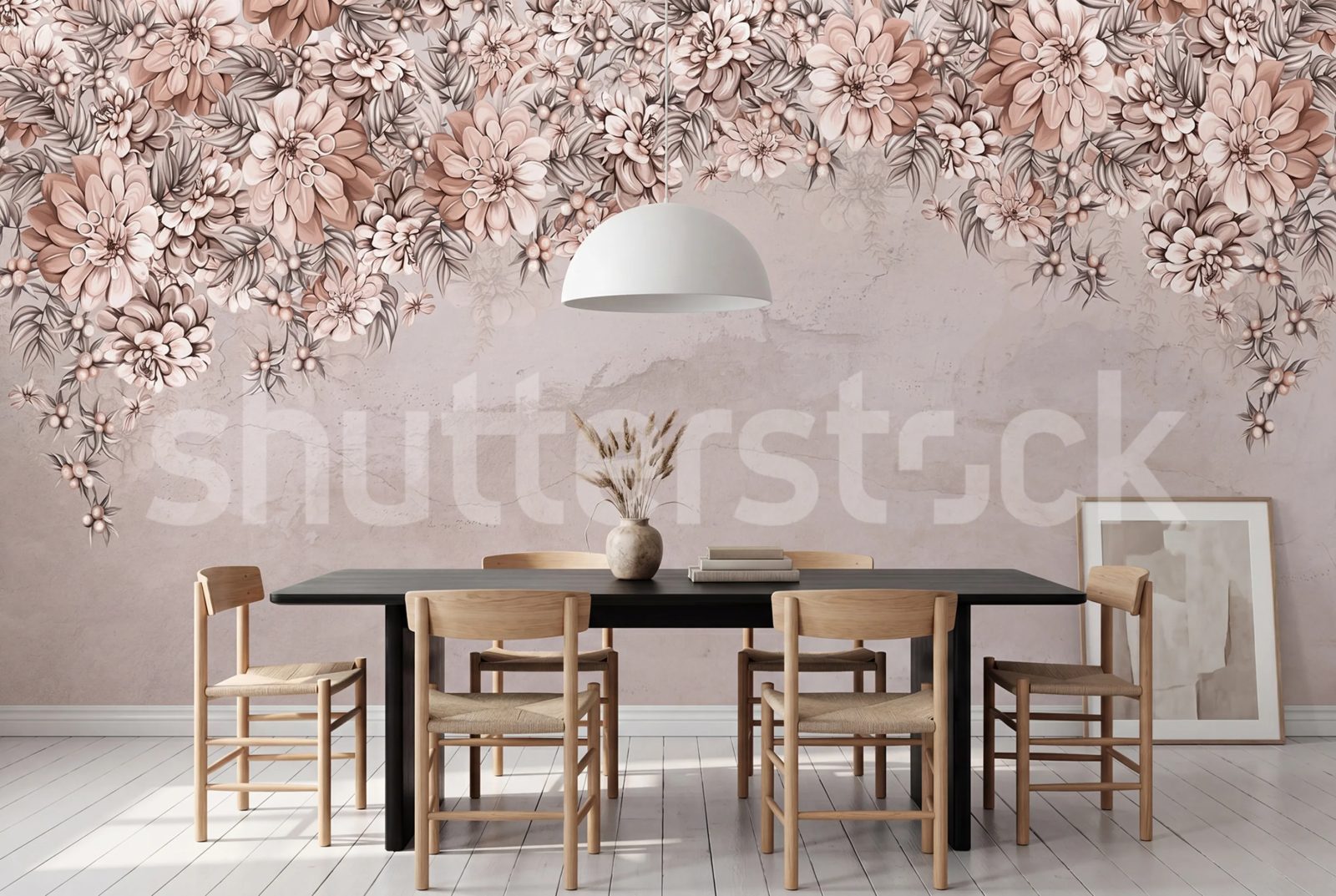Serene Blossoms, Soft Pink, Rebel Walls 2