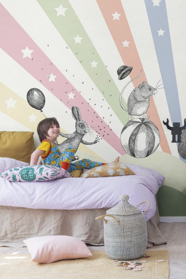 Circus, Rainbow, Rebel Walls 3