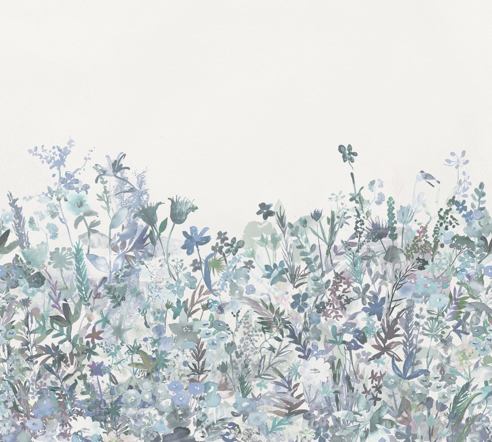 May Meadow, Soft Blue, Rebel Walls