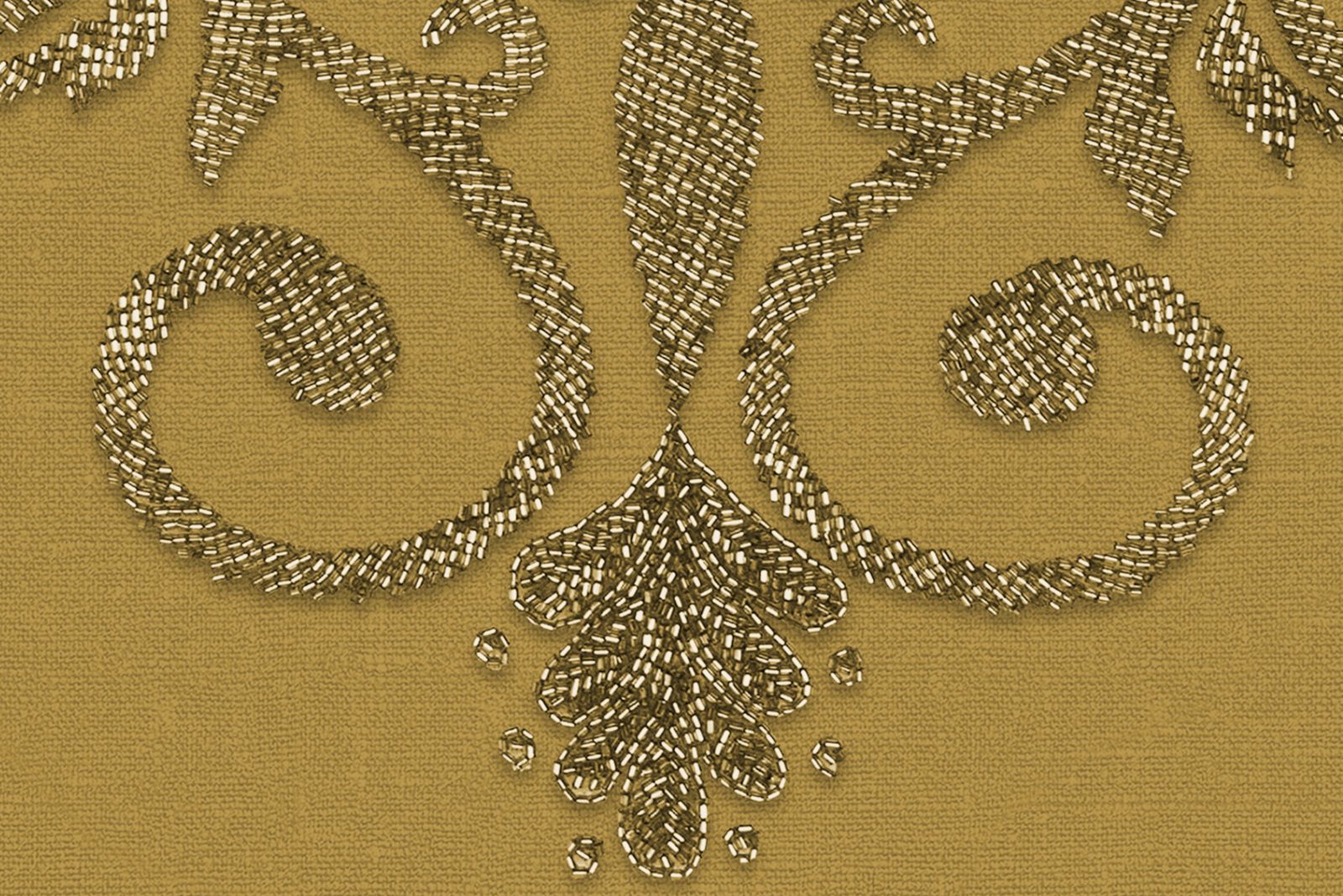 Baroque Pearl, Yellow, Rebel Walls 3