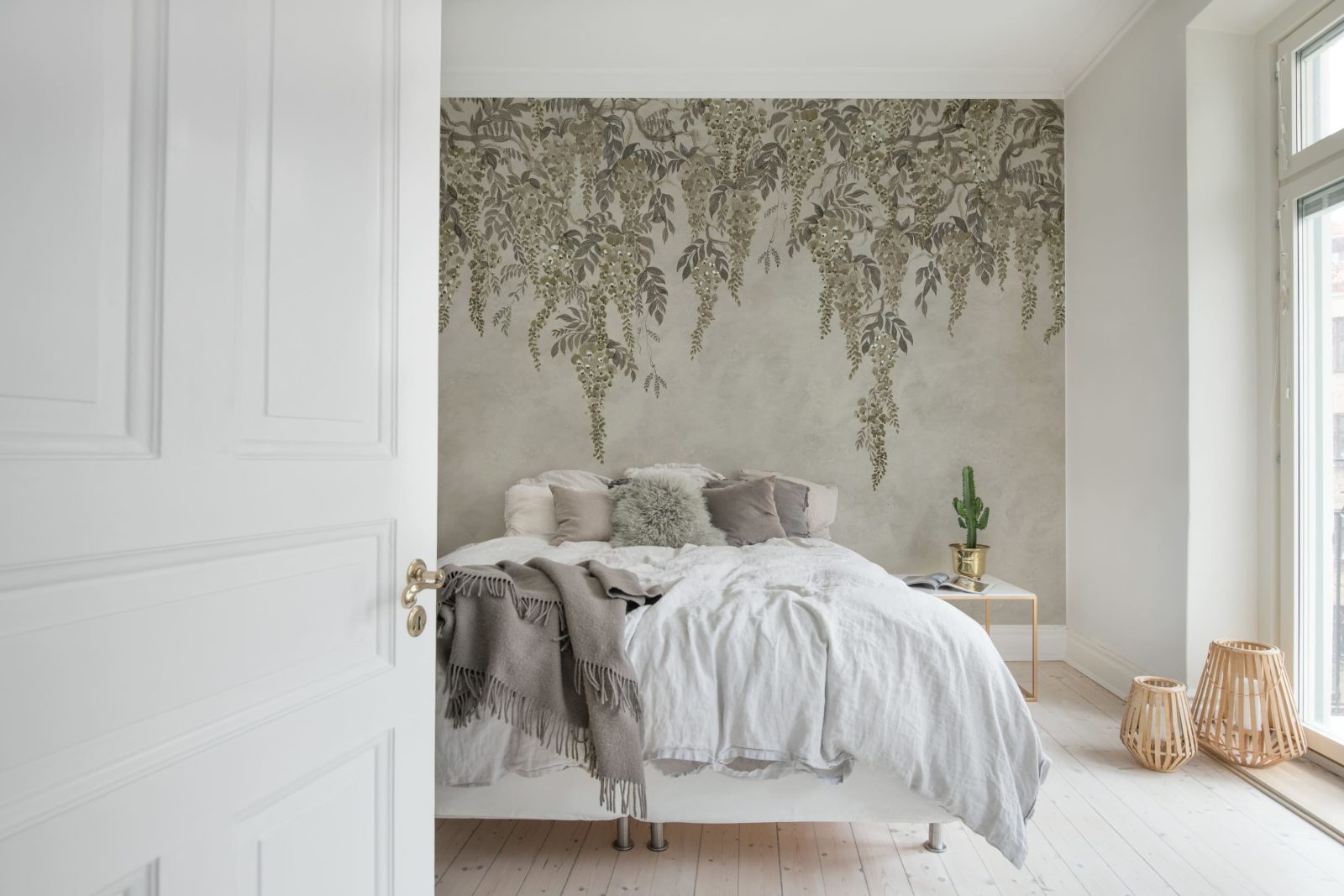 Whispers Wisteria, Gray, Rebel Walls 3