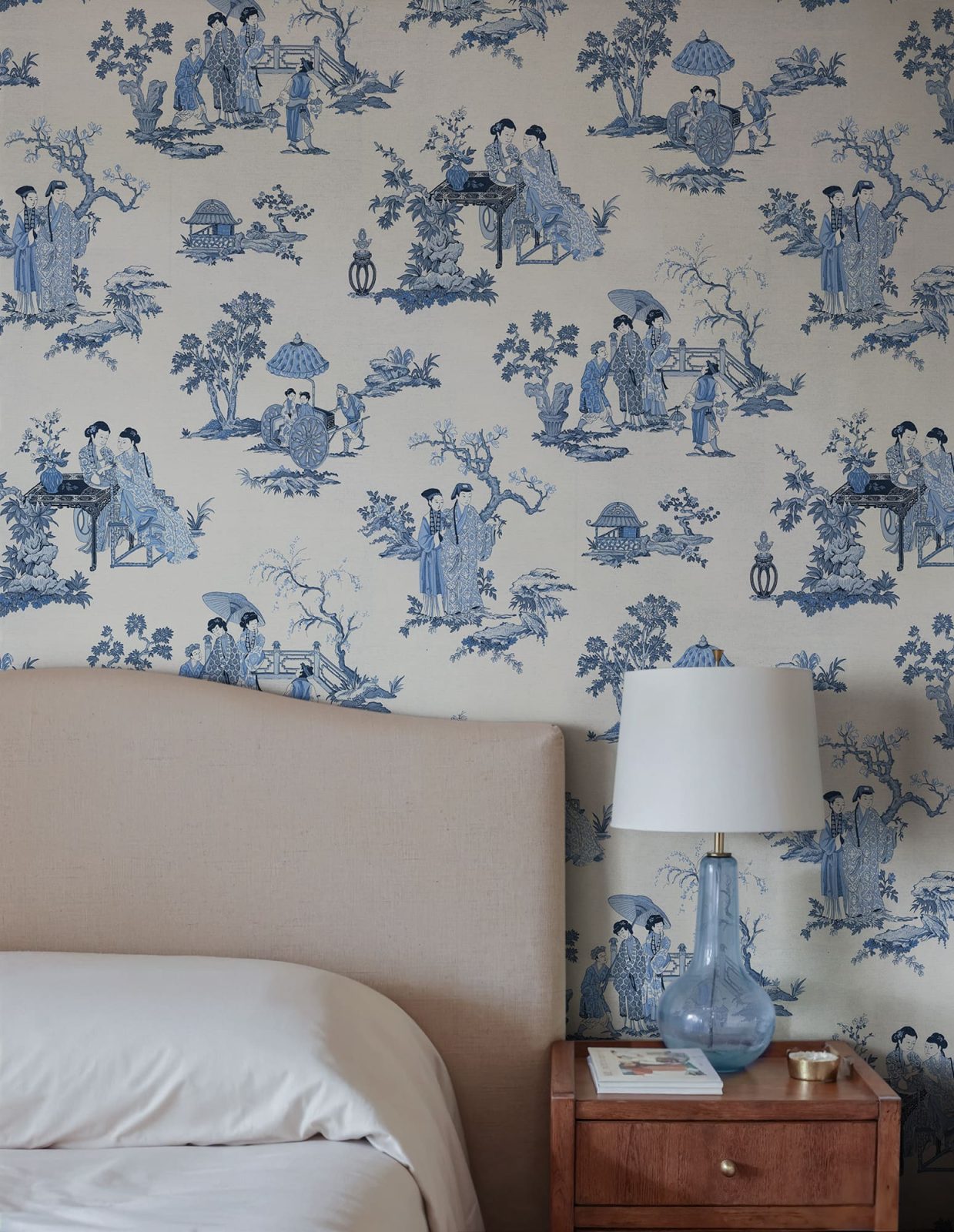 Toile Conversation, Blue, Rebel Walls 2