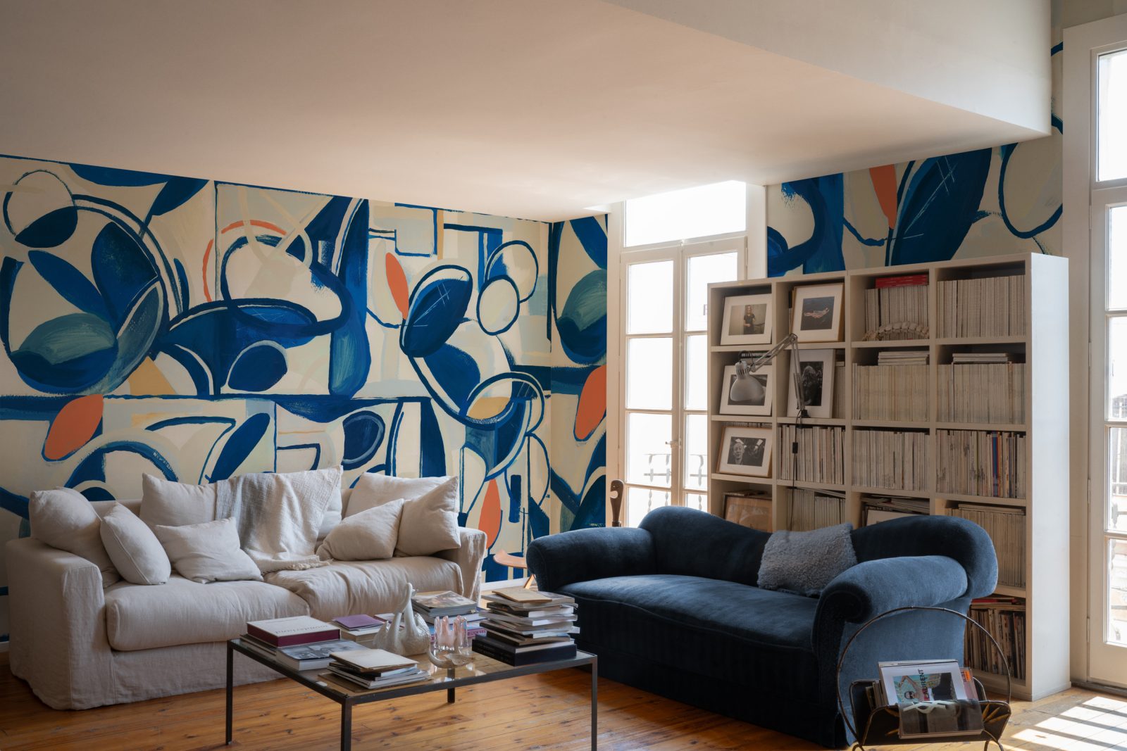 Giant Abstract, Blue, TresTintas 2