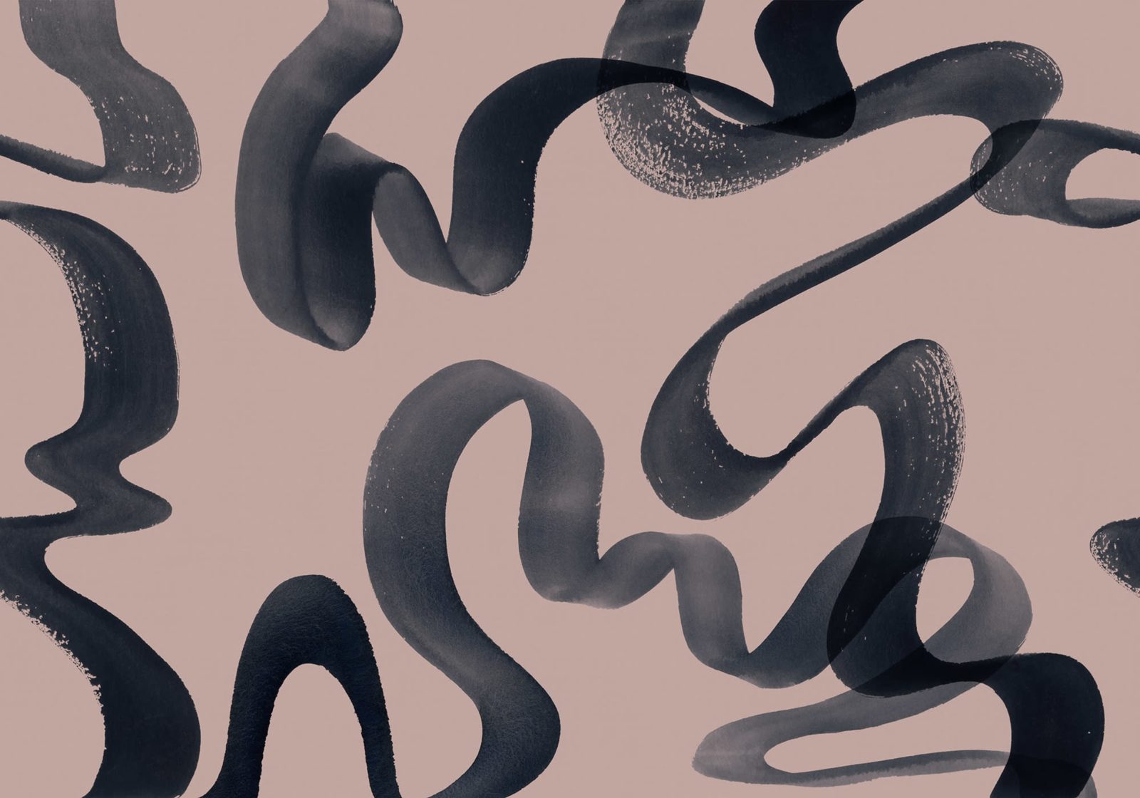 Waves, Pink, Rebel Walls