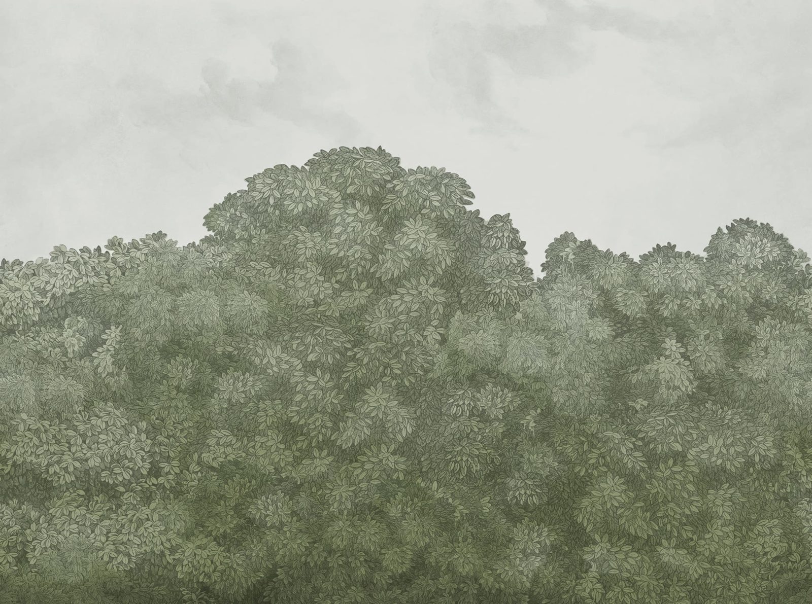 Belle Buisson, Green Vintage, Rebel Walls