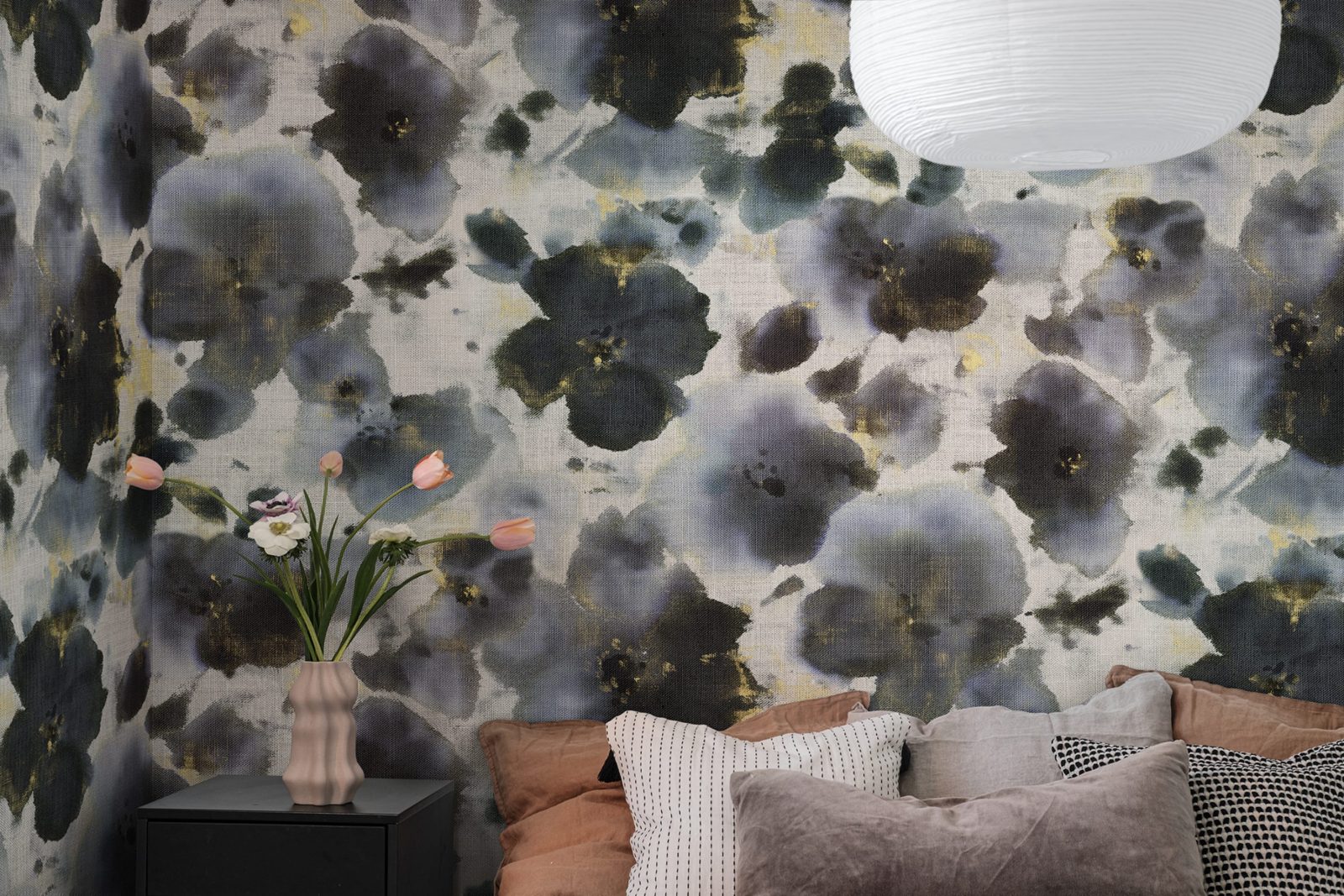 Violets, Blue, Rebel Walls 3
