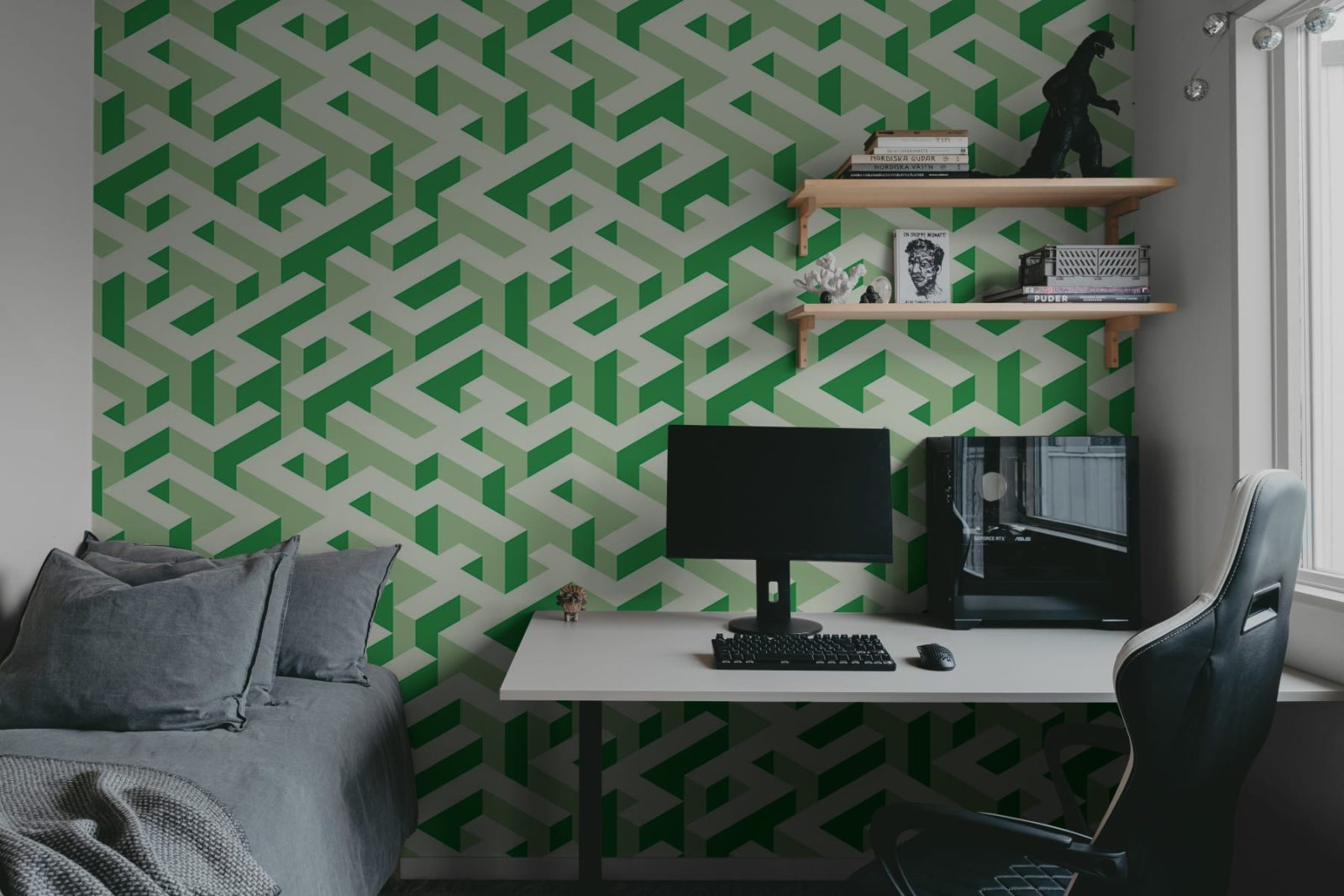 Mace Game, Green, Rebel Walls 3