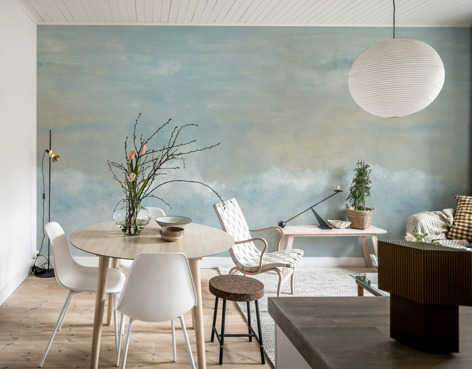 Heavenly Clouds, Blue, Rebel Walls 2
