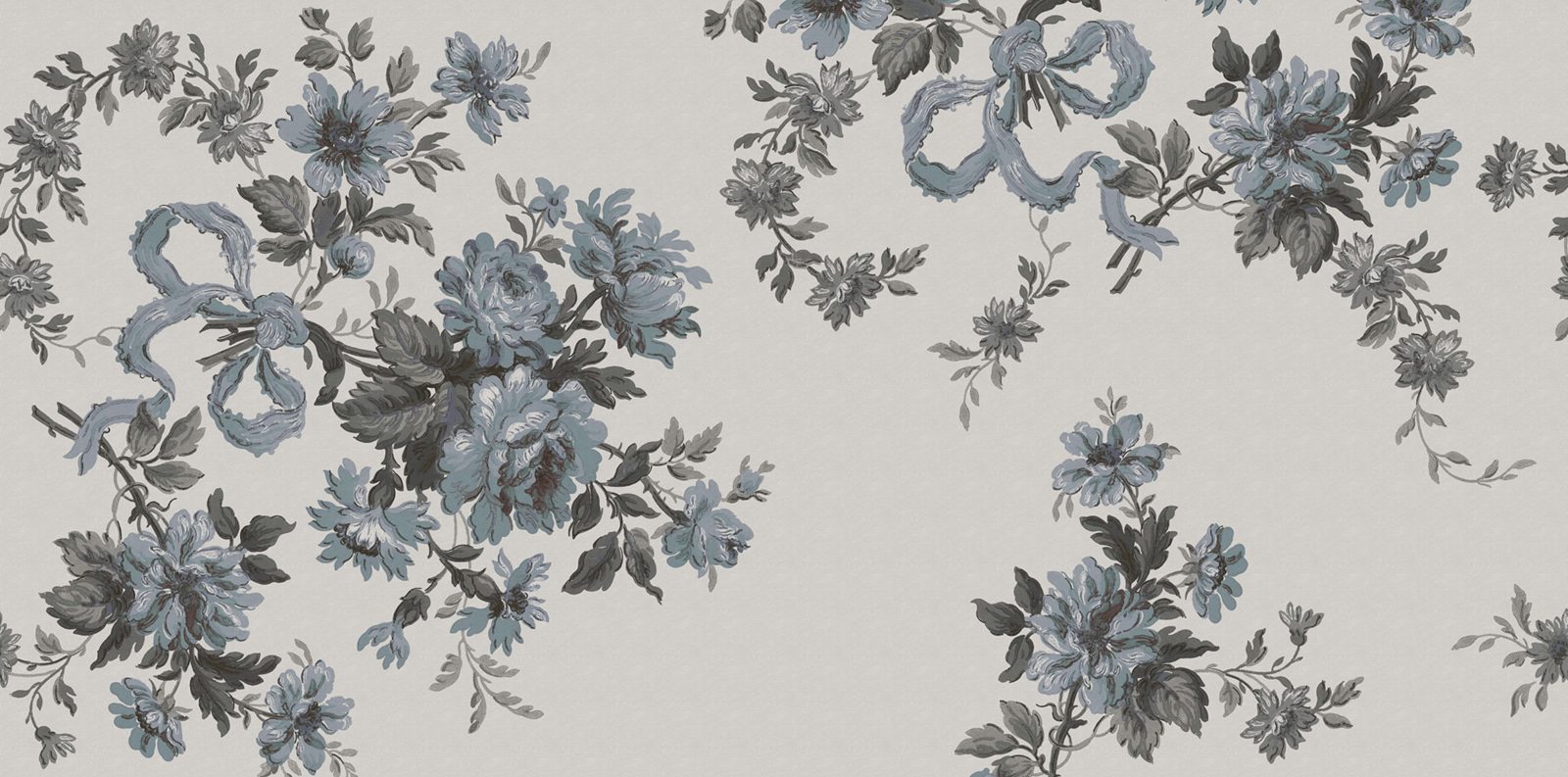 Vintage Bow, Light Blue, Rebel Walls