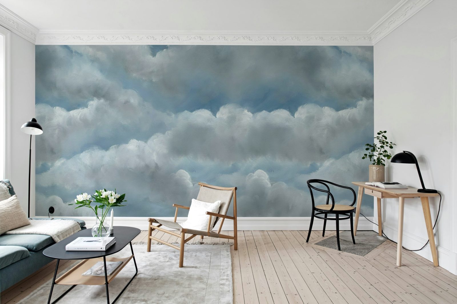 Storm Clouds, Blue, Rebel Walls 2