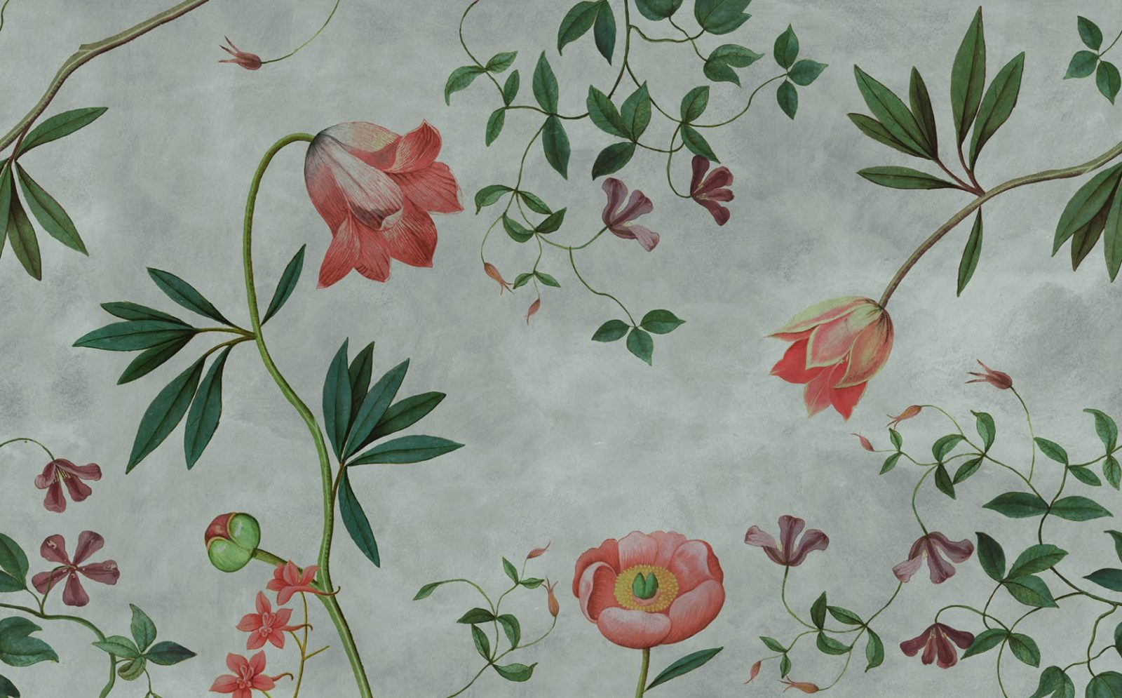 Romantic Garden, Sky Blue, Rebel Walls
