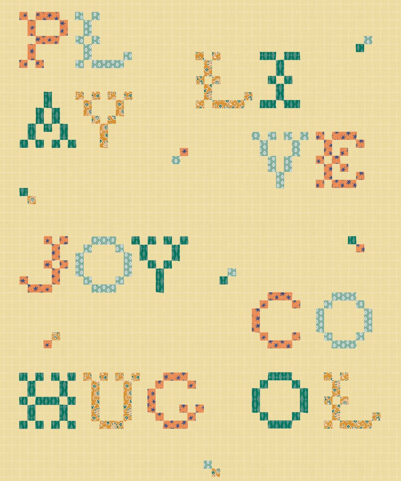 Wordplay, Buttercream, Coordonne, 5mp / rola