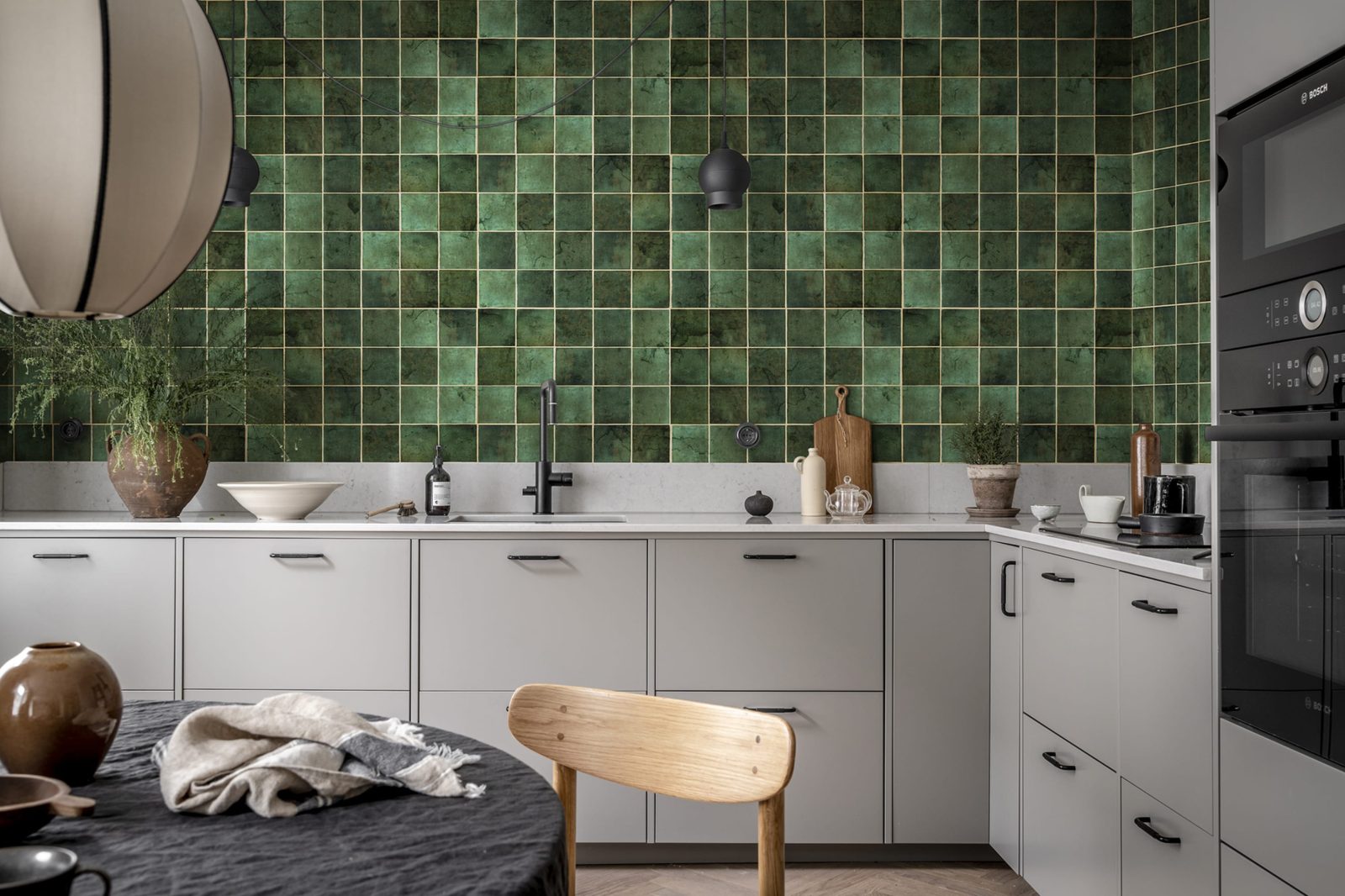Ceramic Tiles, Emerald, Rebel Walls 2