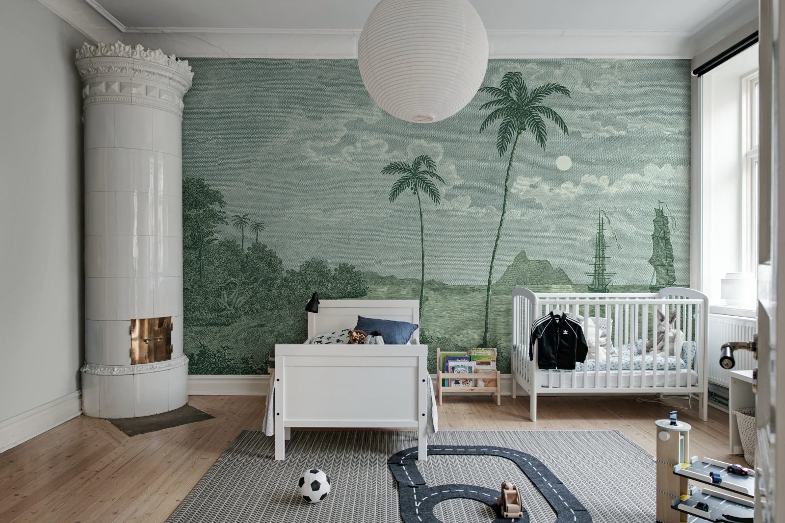 Palm Beach, Blue, Rebel Walls 2