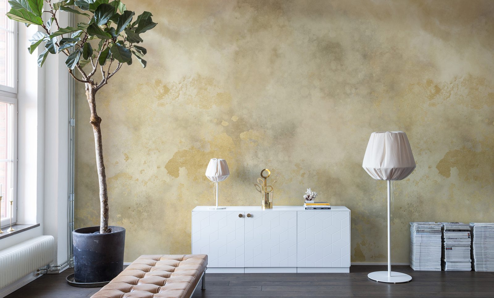 Color Clouds, Gold, Rebel Walls 3