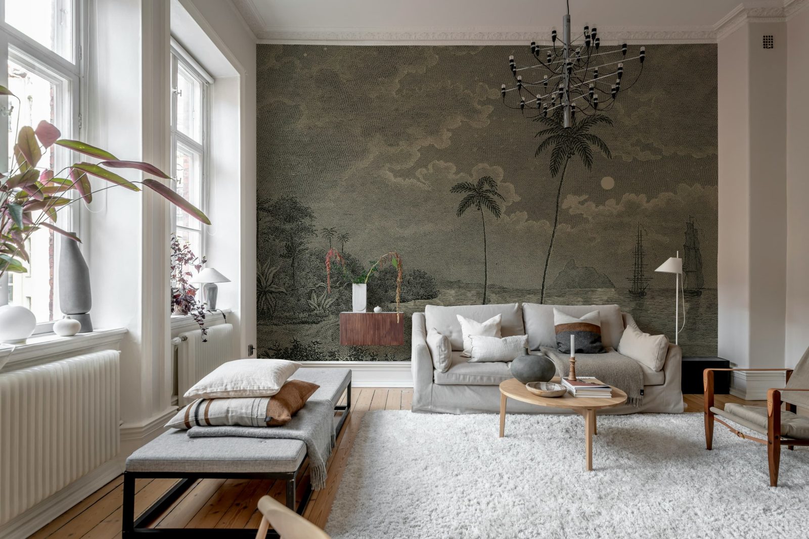 Palm Beach, Vintage, Rebel Walls 2