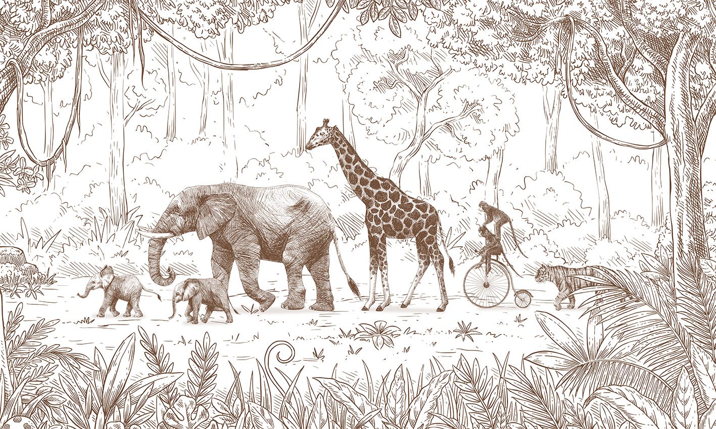 Animal Parade - Brown, Kikki Belle