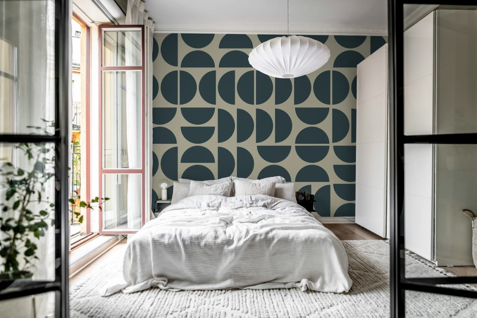 Geometry Shapes, Midnight Blue, Rebel Walls 2