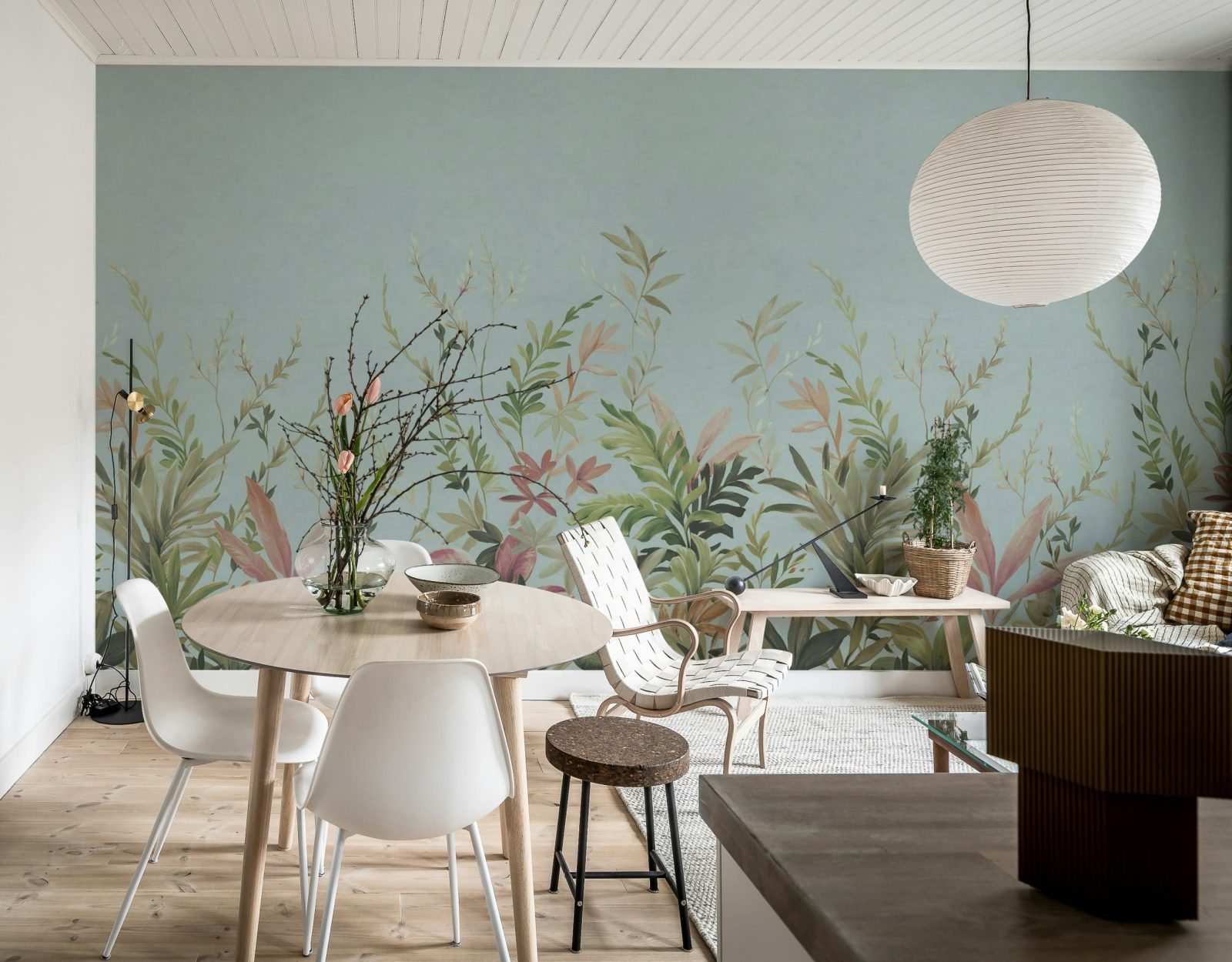 Jungle Meadow, Blue, Rebel Walls 3
